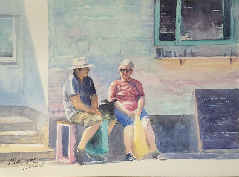 'Midday Sun' - 'Figures in the Landscape'