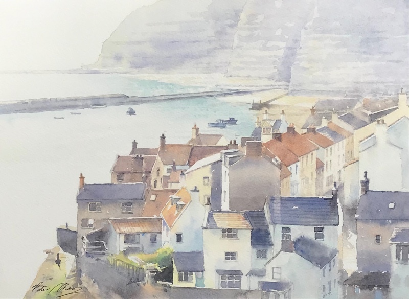 'Bright New Morning, Staithes' - Latest Work