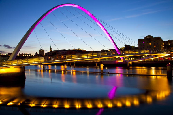 Newcastle Millennium bridge - Landscapes