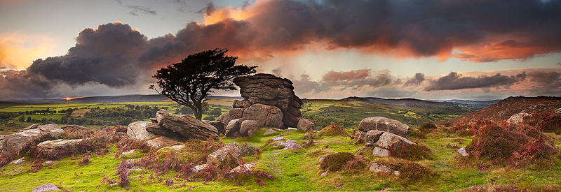 Saddle Tor - Panoramic