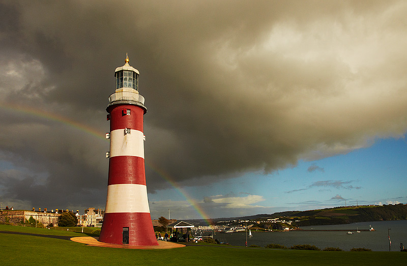 Plymouth Hoe Rainbow - South Devon