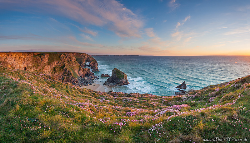 Bedruthan Steps - Panoramic