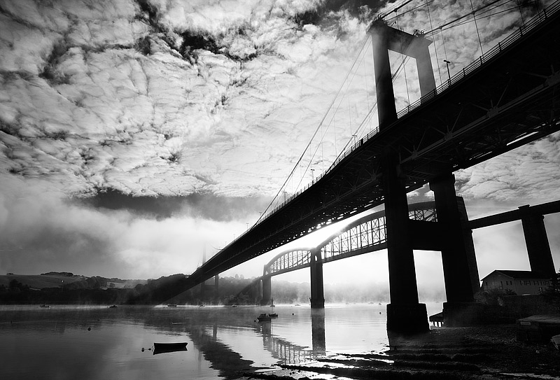 Tamar Bridge - Cornwall - Towns and Countryside