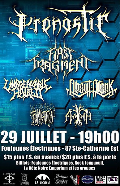First Fragment MTL 2016 - Flyers