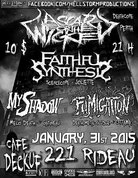 A Scar for the Wicked 2015 - Flyers