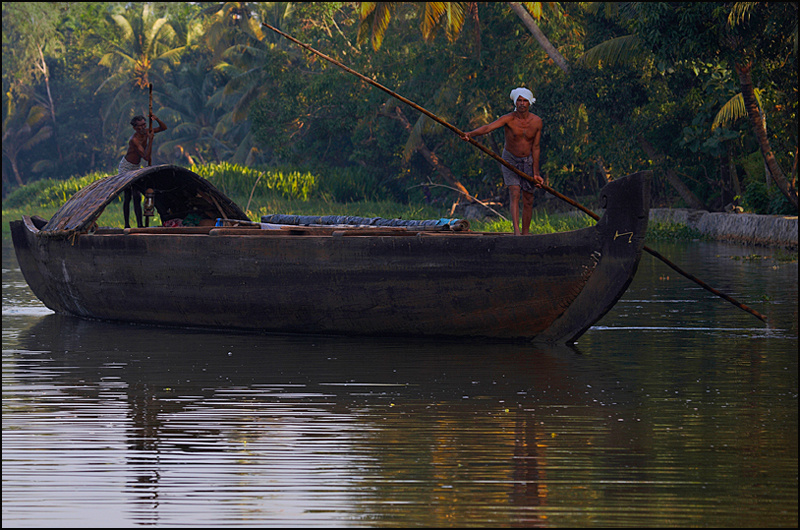 Backwater life - India - Kerala