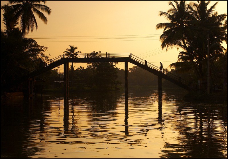 Over The Bridge - India - Kerala