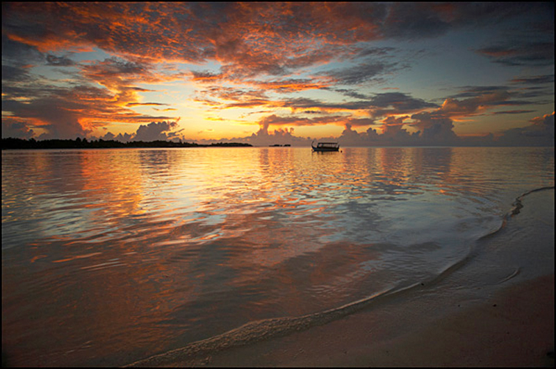 Island Sunset - The Maldives