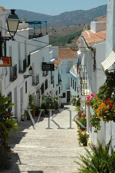 Spain Frigiliana Streets - Travel & Places