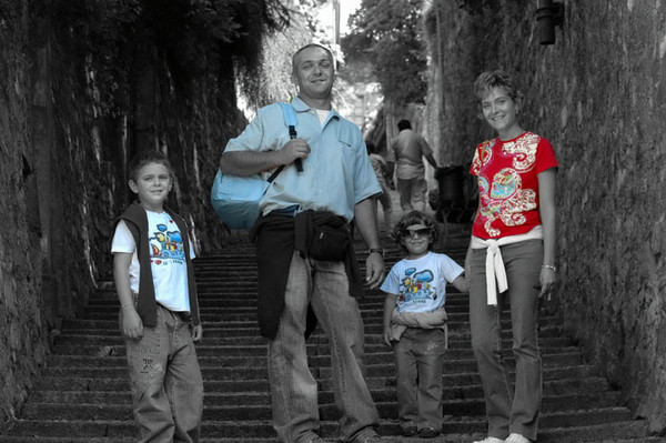 Italian family Tofani - People