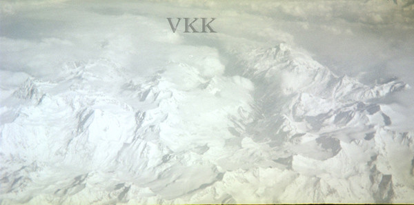 Over the Alps from a plane - Travel & Places