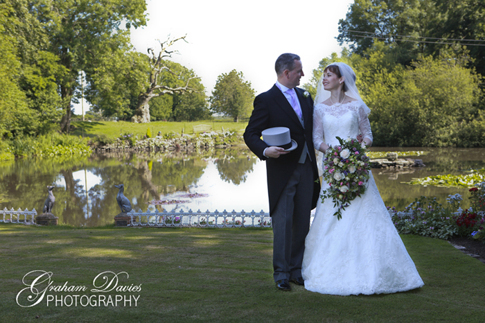 Bride & Groom at Wedding at St. Hilary - Wedding Photography at St. Hilary