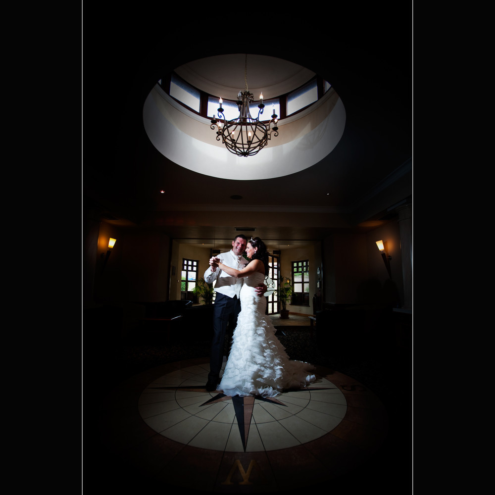 Bride & Groom First Dance at Bryn Meadows - Wedding Photography at Bryn Meadows Golf & Country Club