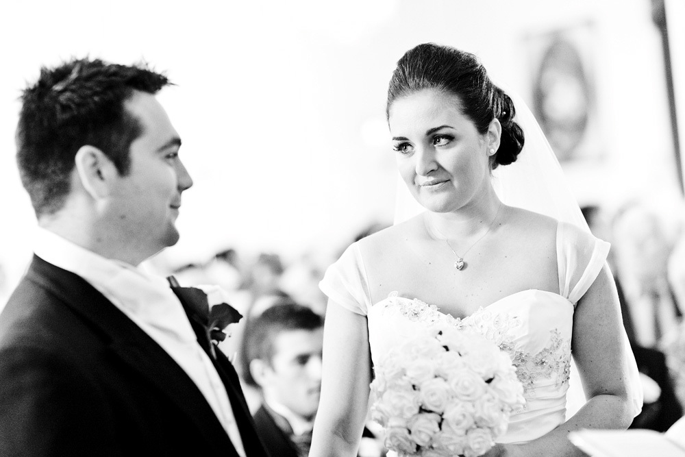Bride and Groom at Bear Hotel, Cowbridge - Wedding Photography at The Bear Hotel, Cowbridge
