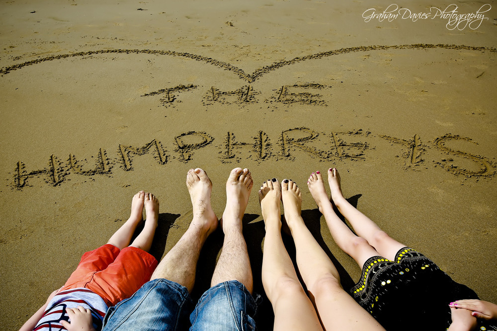 Family Portrait Shoot at Southerndown Beach - Family Portraits
