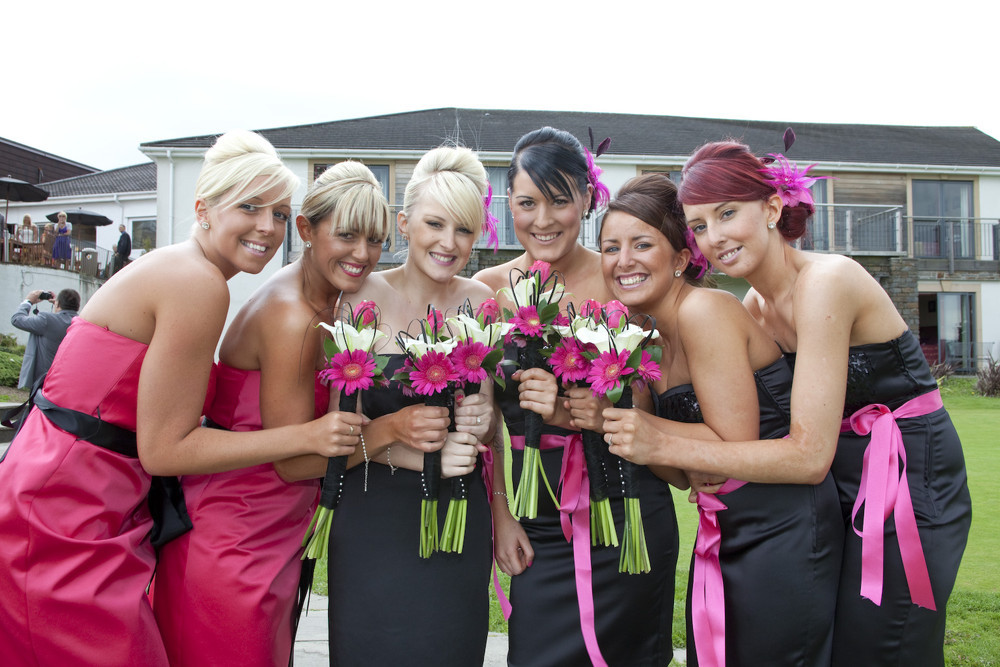 Bridesmaids at Bryn Meadows - Wedding Photography at Bryn Meadows Golf & Country Club