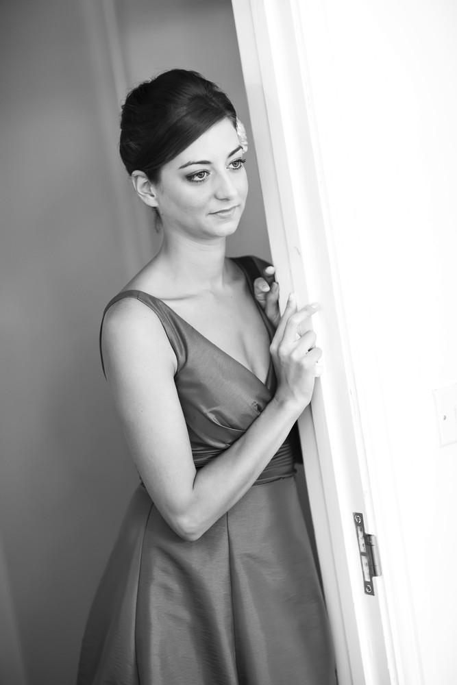 Bridesmaid at Bear Hotel, Cowbridge - Wedding Photography at The Bear Hotel, Cowbridge