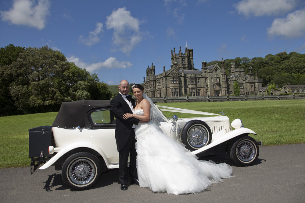 Bride & Groom at Margam Orangery - Wedding Photography at Margam Orangery