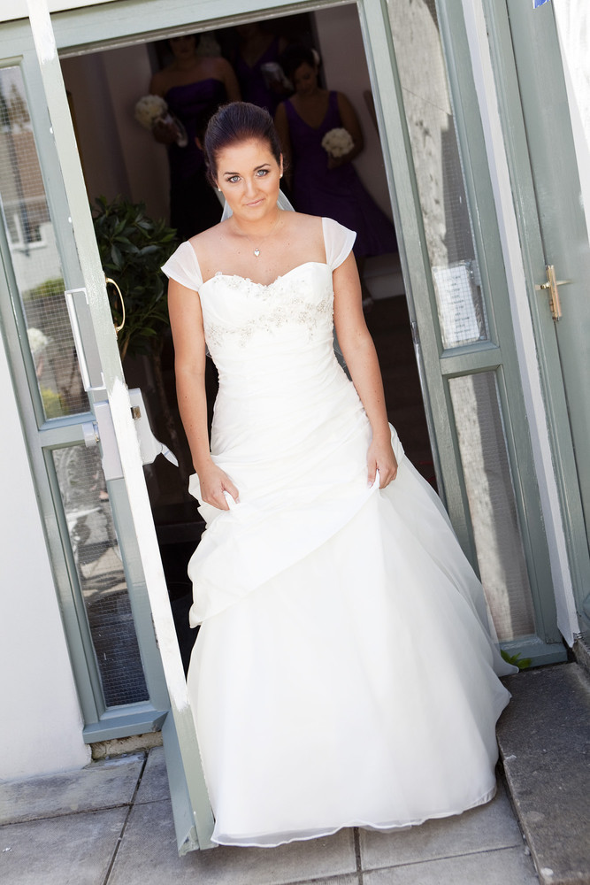Bride at Bear Hotel, Cowbridge - Wedding Photography at The Bear Hotel, Cowbridge