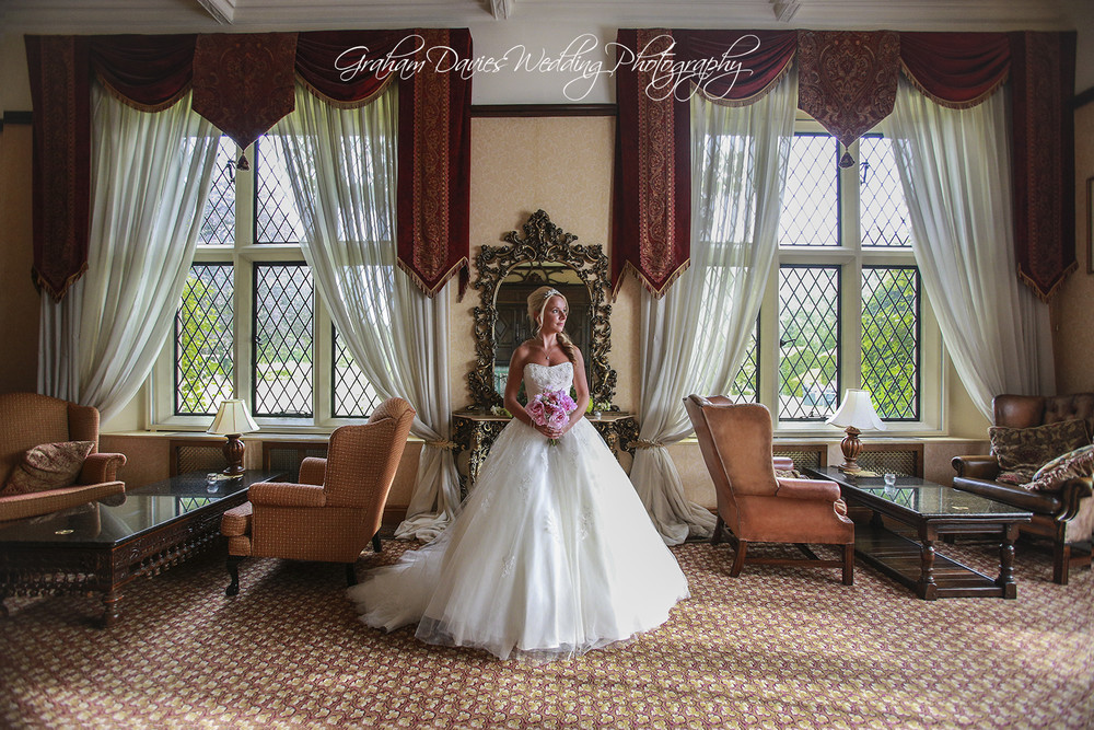 Miskin Manor Bride Photo Shoot - Wedding Photography at Miskin Manor