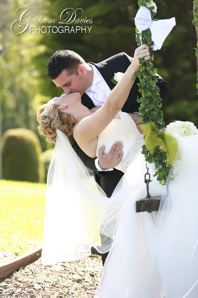 Bride & Groom at De Courceys, Cardiff - Wedding Photography at De Courceys, Cardiff