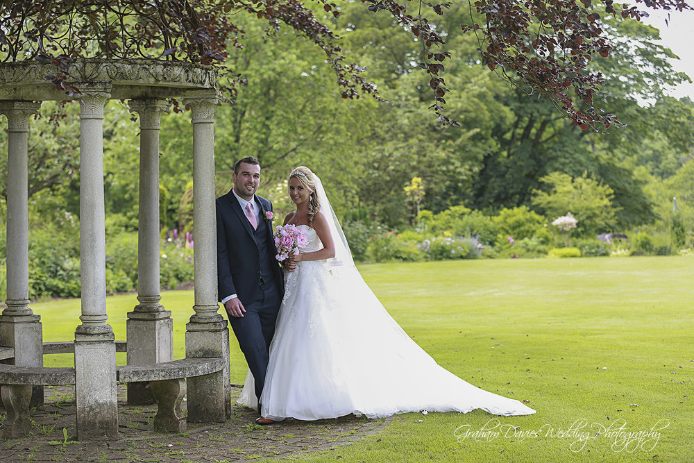 Miskin Manor Bride & Groom photo shoot - Wedding Photography at Miskin Manor