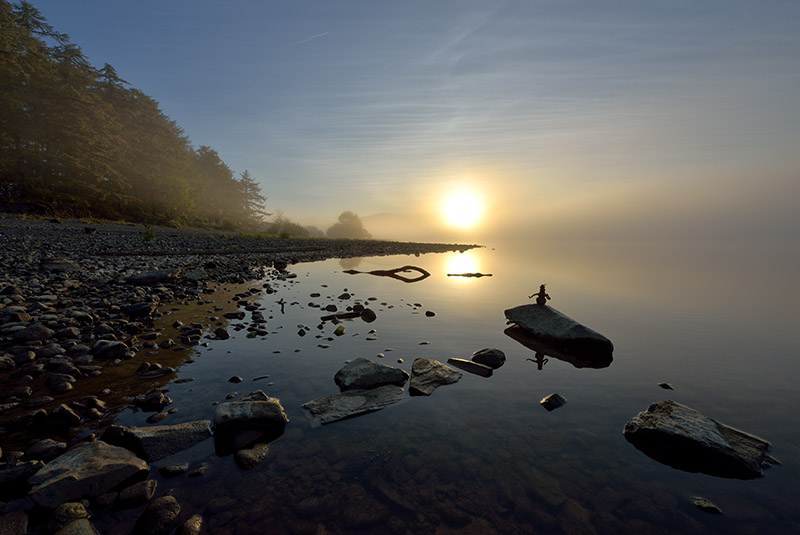 Blessington Lake Sunrise II - CO. WICKLOW