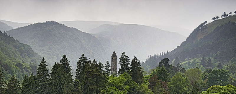 Glendalough Valley Panoramic