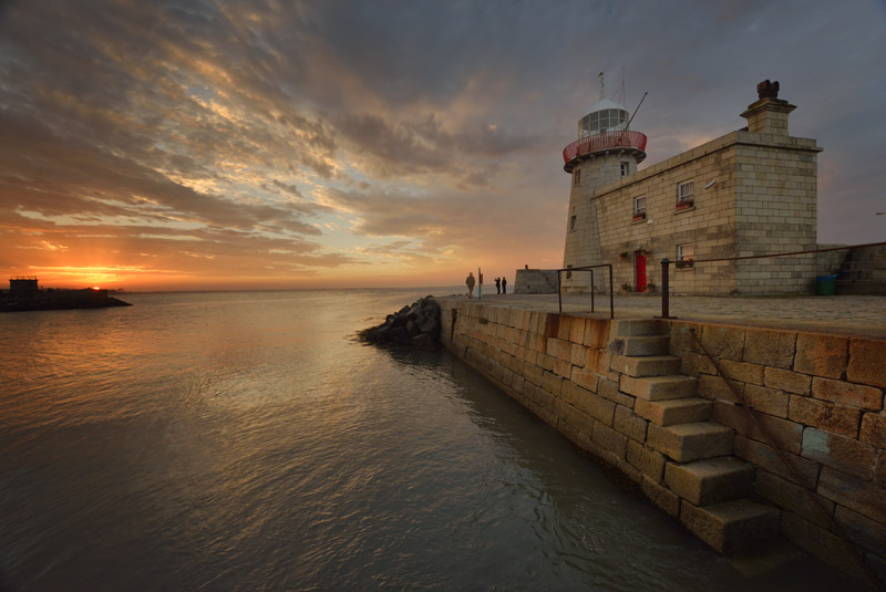 Howth Harbour Sunset - CO. DUBLIN