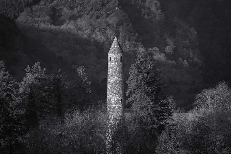 Glendalough Roundtower - CO. WICKLOW