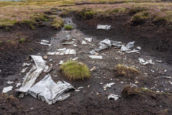 Mottram Moor plane wreck - Landscapes