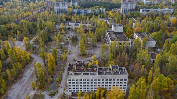 Pripyat Aerial - Chernobyl, Pripyat & Duga Radar