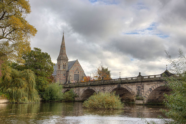 English Bridge - A Walk Around Shrewsbury