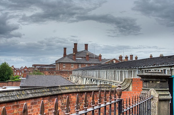 shrewsbury prison the dana sabrina godess of the severn shrewsbury shropshire river severn the dingle shrewsbuy castle charles darwin