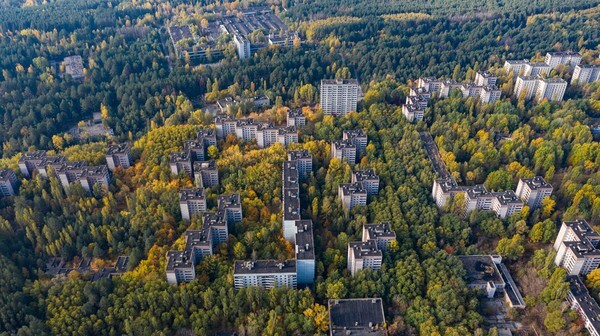 Pripyat Aerial - Chernobyl, Pripyat & Duga Radar