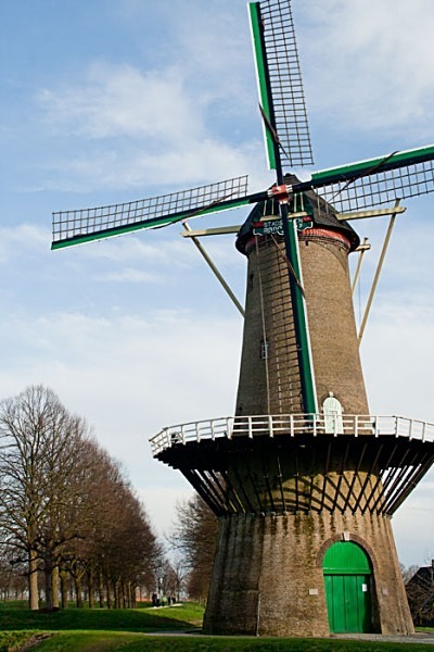 holland wind mill hulst holland