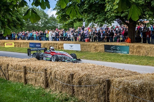 The Cholmondeley Pageant of Power  Cholmondeley vulcan bomber Pageant of Power  gothic castle  formal garden red bull
