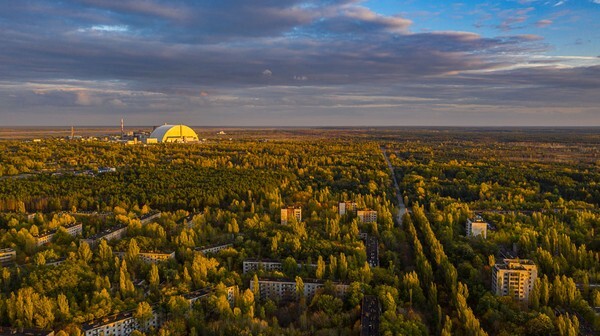 Pripyat Aerial - Chernobyl, Pripyat & Duga Radar