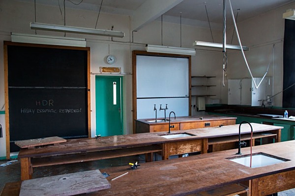 Leeds Girls School Headingley LGHS Rose Court Leeds Grammar School science Labs Girls School Monroe Mamoth Screen James Nesbit Medical Drama
