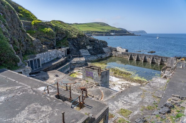  - Traie Meanagh open air swimming baths in Port Erin Isle of Man