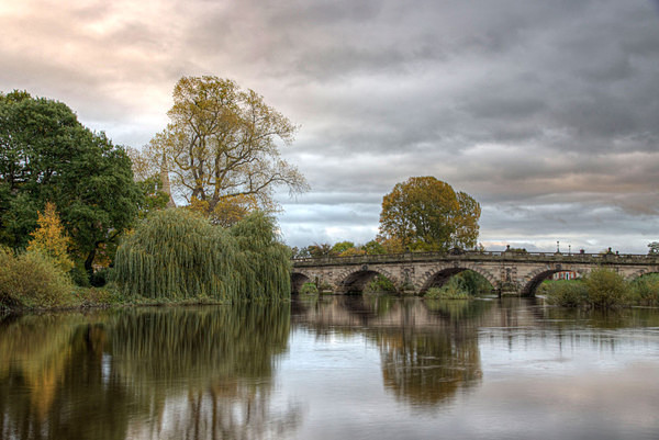 English Bridge Shrewsbury - Landscapes