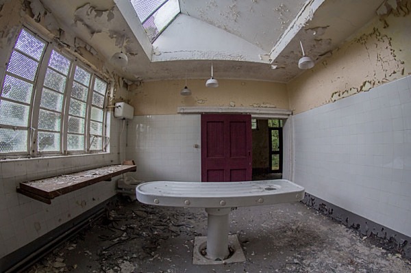 Maiden Law Hospital Morgue  Durham urbex urban exploration
