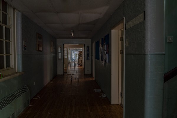 Main Corridor - Calderstones Hospital