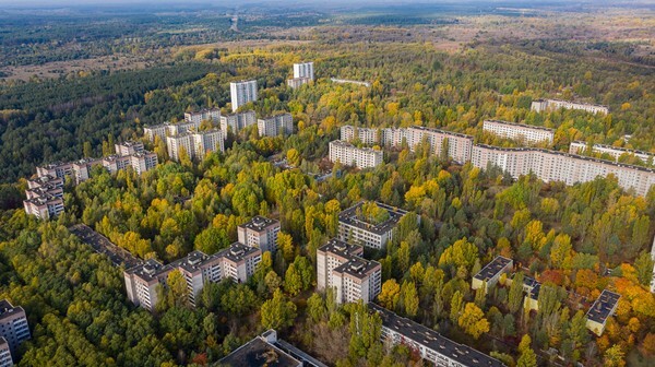 Pripyat Aerial - Chernobyl, Pripyat & Duga Radar