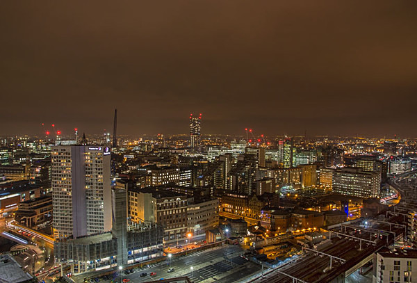 manchester at night urbex urban exploration betham tower manchester skyline Salford One Greengate