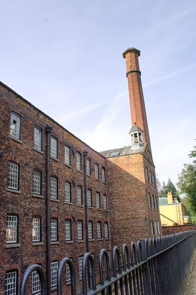 Quarry Bank Mill national trust cotton spinning quarry bank