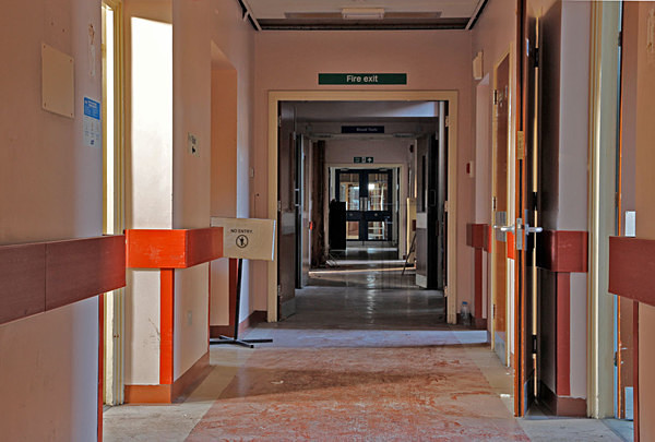 Corridor - Altrincham Hospital