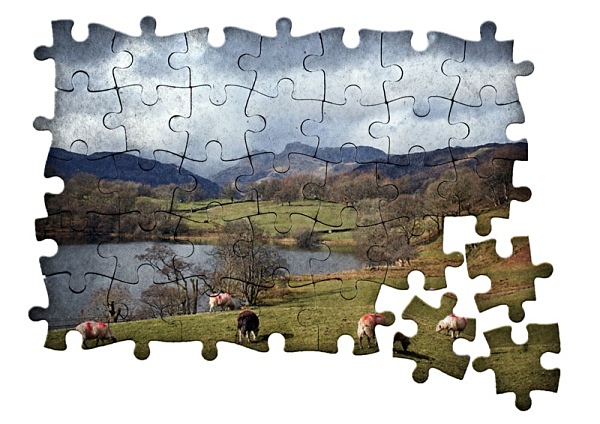 jigsaw puzzle - Photoshop Work