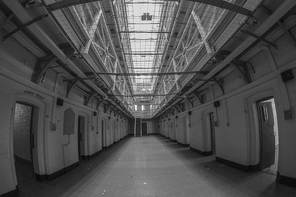 shrewsbury prison urbex urban exploration The Dana HM Prison Shrewsbury Category B/C prison George Riley hanging cell prison abandonded prison
