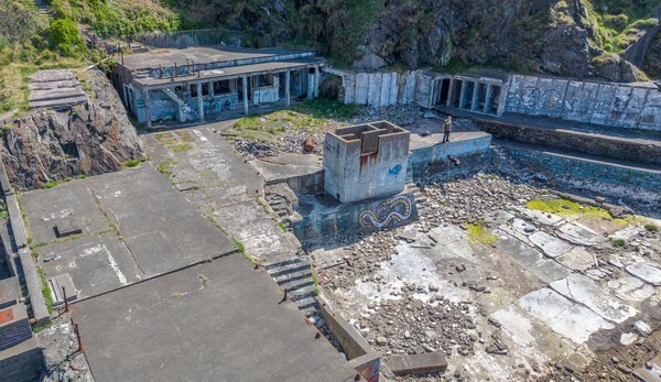  - Traie Meanagh open air swimming baths in Port Erin Isle of Man